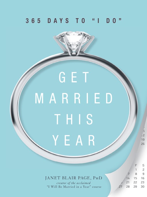 Title details for Get Married This Year by Dr. Janet Blair Page - Available